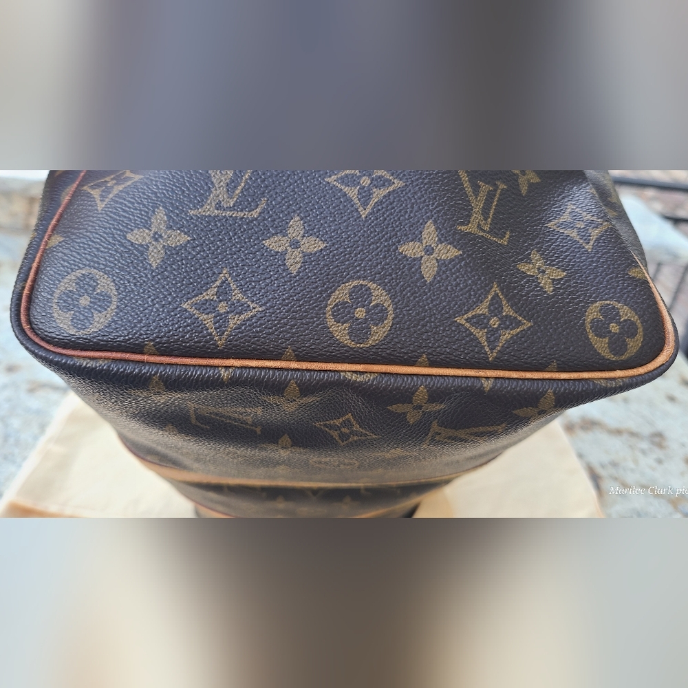 💥💥💥 SOLD💥💥💥 Vintage Louis Vuitton Monogram Brown Keepall 45 Bag - Picture 11 of 17